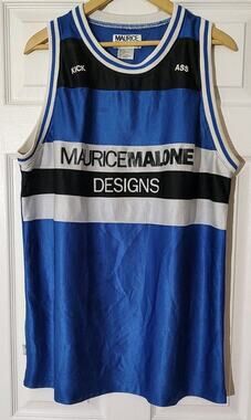 Men's Vintage Y2K Maurice Malone Jersey Tank Hip Hop - XL